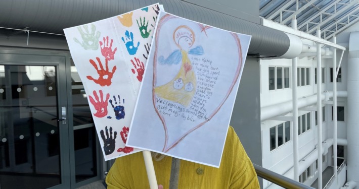 Støttemarkering for pårørende innen psykisk helse og rus. Sanitetskvinnene, lpp