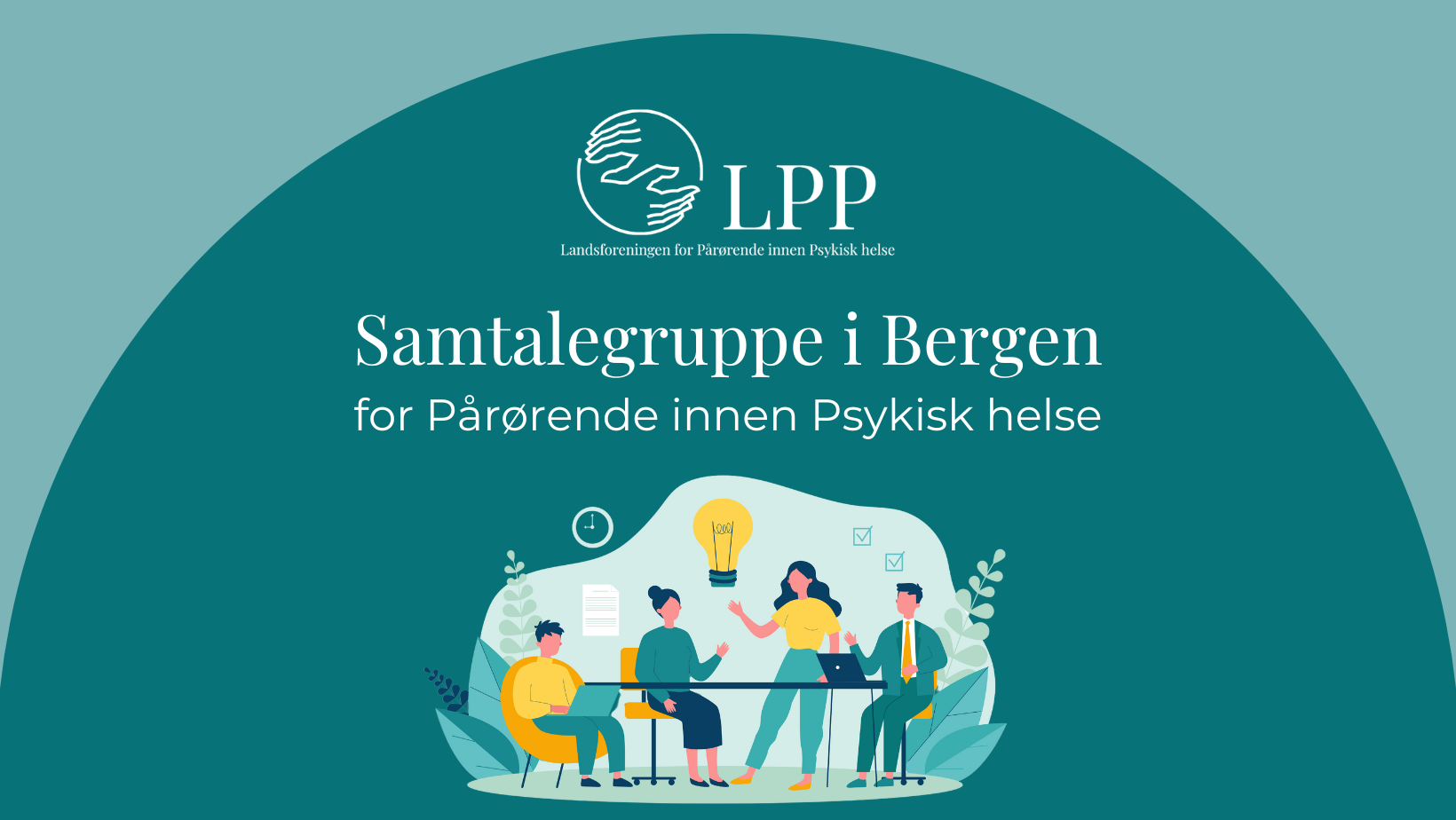 Samtalegruppe for pårørende Bergen. For pårørende innen psykisk helse og rop lidelser