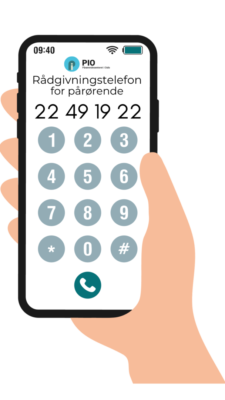 Nasjonal Rådgivningstelefon fra pio-senteret for pårørende